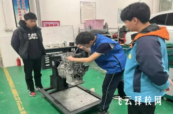 青白江区技工学校汽修专业毕业生抢手
